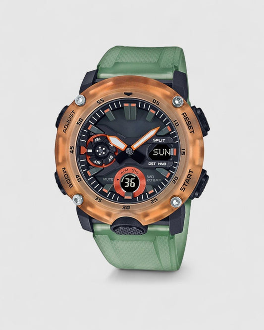 GA-2000HC-3A MIAMI GREEN ORANGE