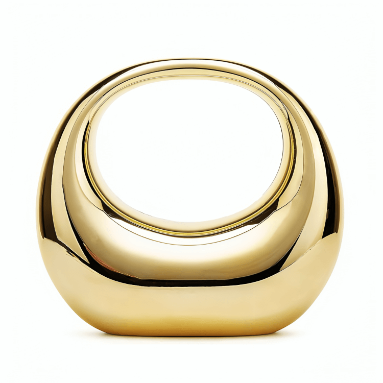 Lunara™ Metallic Bag + FREE Aurora™ Sculpted Earrings